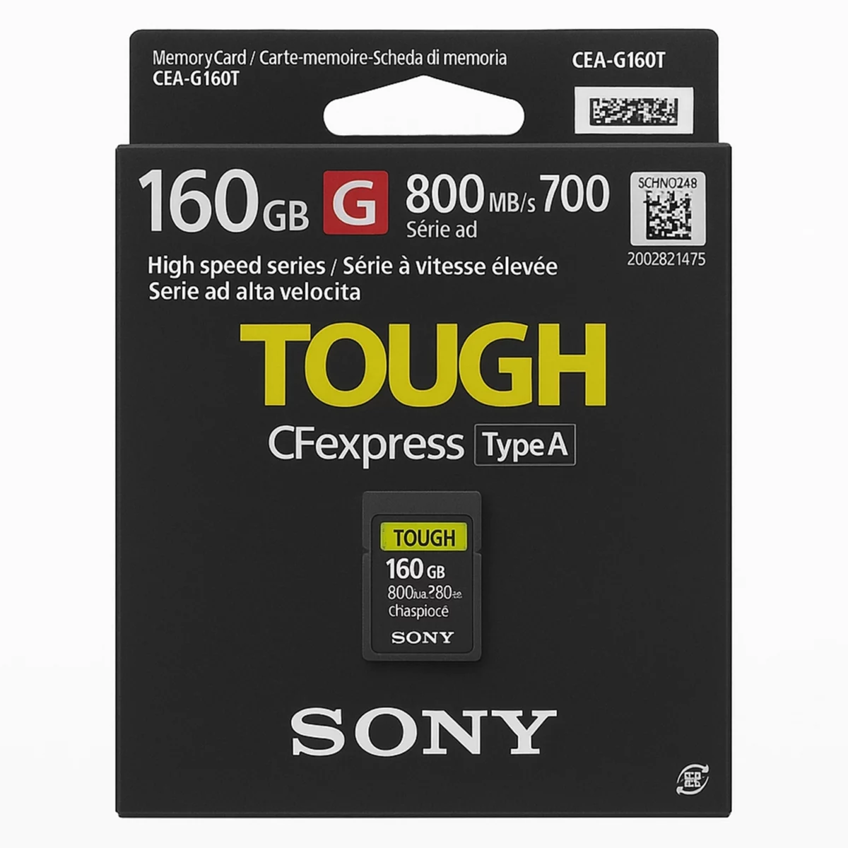 Thẻ nhớ nhỏ gọn tốc độ cao SONY CEA-G160T - Ảnh 2