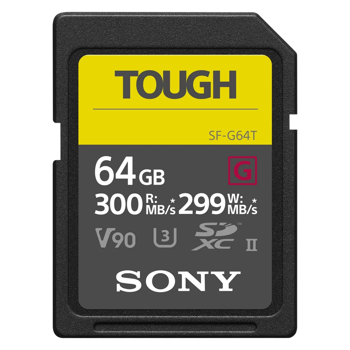 Thẻ nhớ SDXC Sony Tough 64GB 300Mb/299Mb/s - Ảnh 1