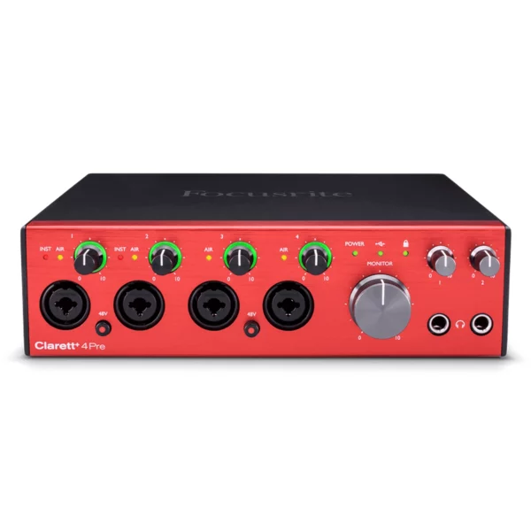 Sound card thu âm Focusrite Clarett+ 4Pre USB-C