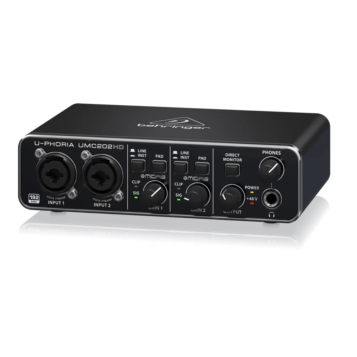 Sound card Behringer umc202hd Thu Âm - Ảnh 3