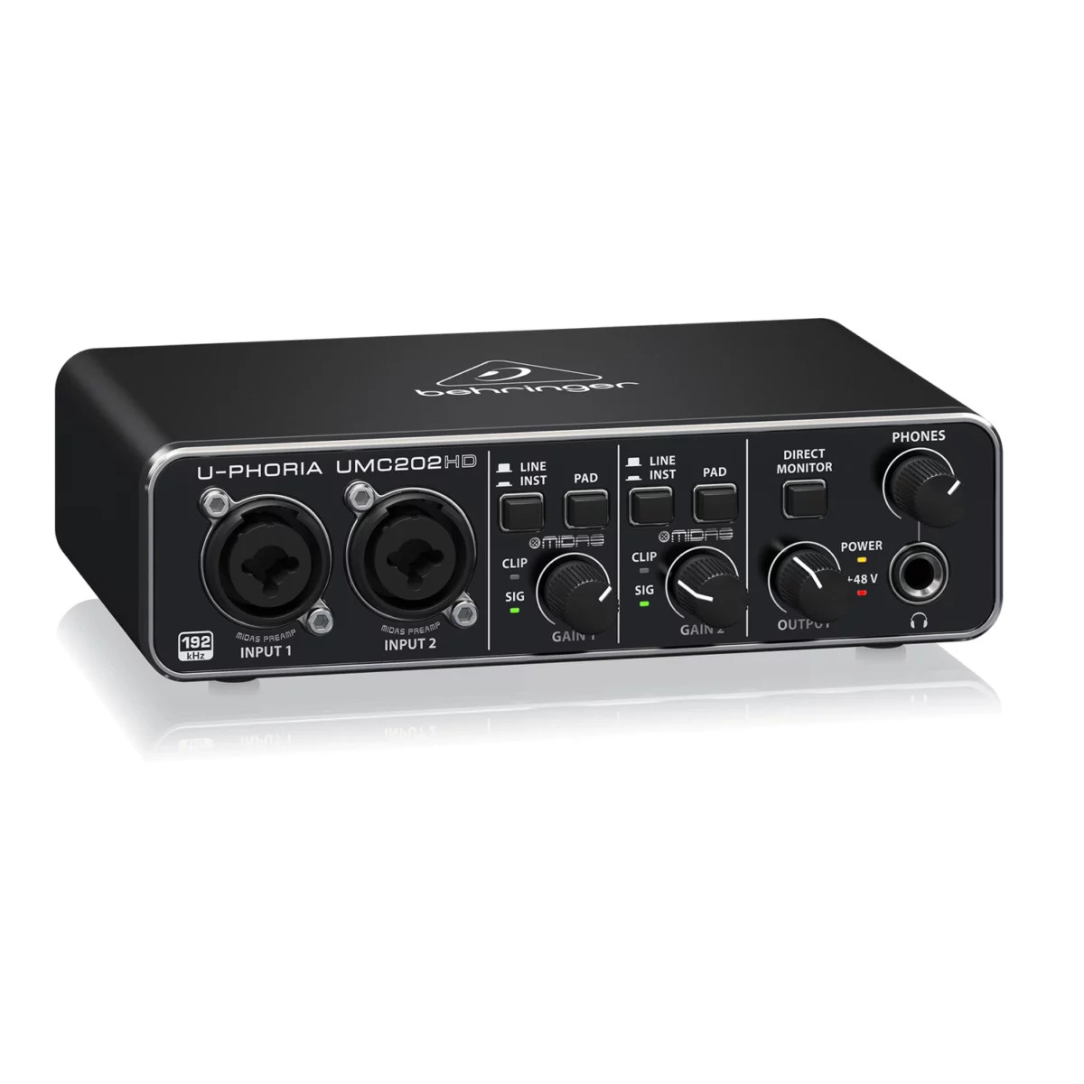 Sound card Behringer umc202hd Thu Âm - Ảnh 4