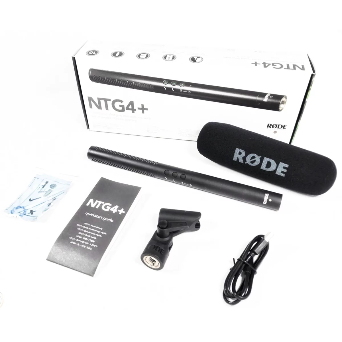 Microphone Rode NTG4+ Mic Shotgun Giải Pháp Thu Âm Chuyên Nghiệp - Ảnh 1