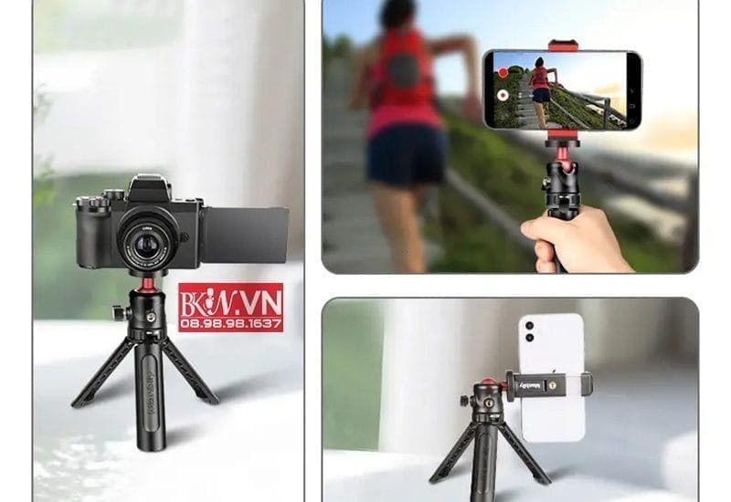 Bộ combo quay vlog bằng điện thoại Manbily