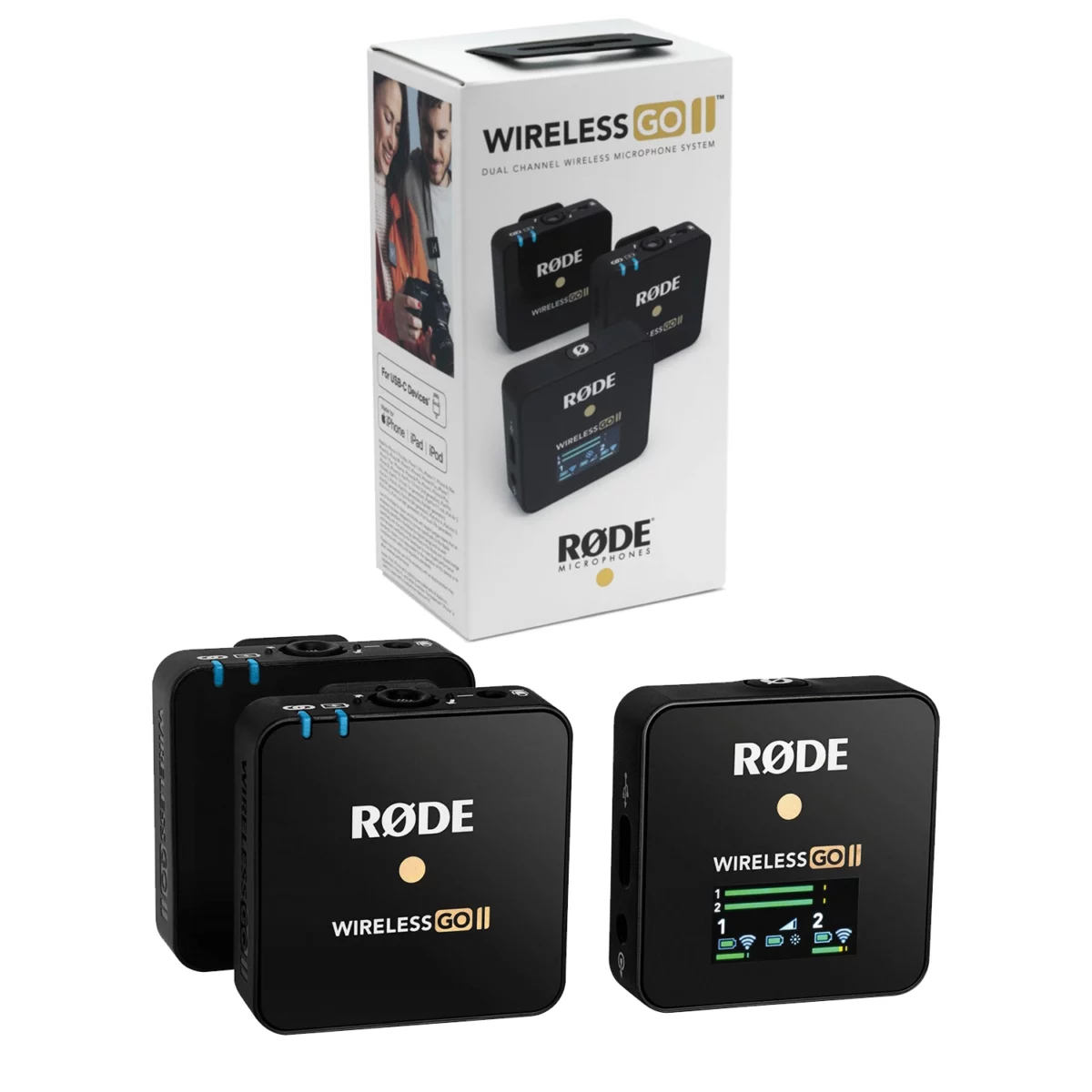 Micro không dây RODE Wireless GO 2 chính hãng - Ảnh 1