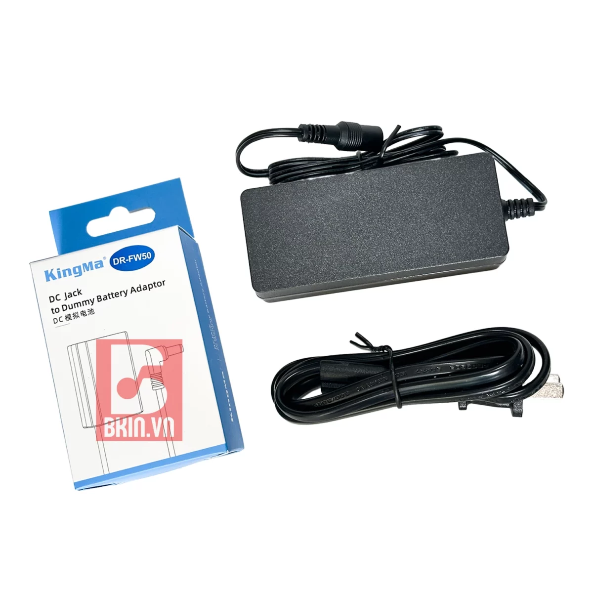 Pin ảo FW50 sạc trực tiếp Sony ZV E10 a6400 6500 6000 KingMa - Ảnh 1