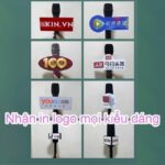 Gá Mic Găn Logo các loại - In Theo Yêu Cầu - Ảnh 2