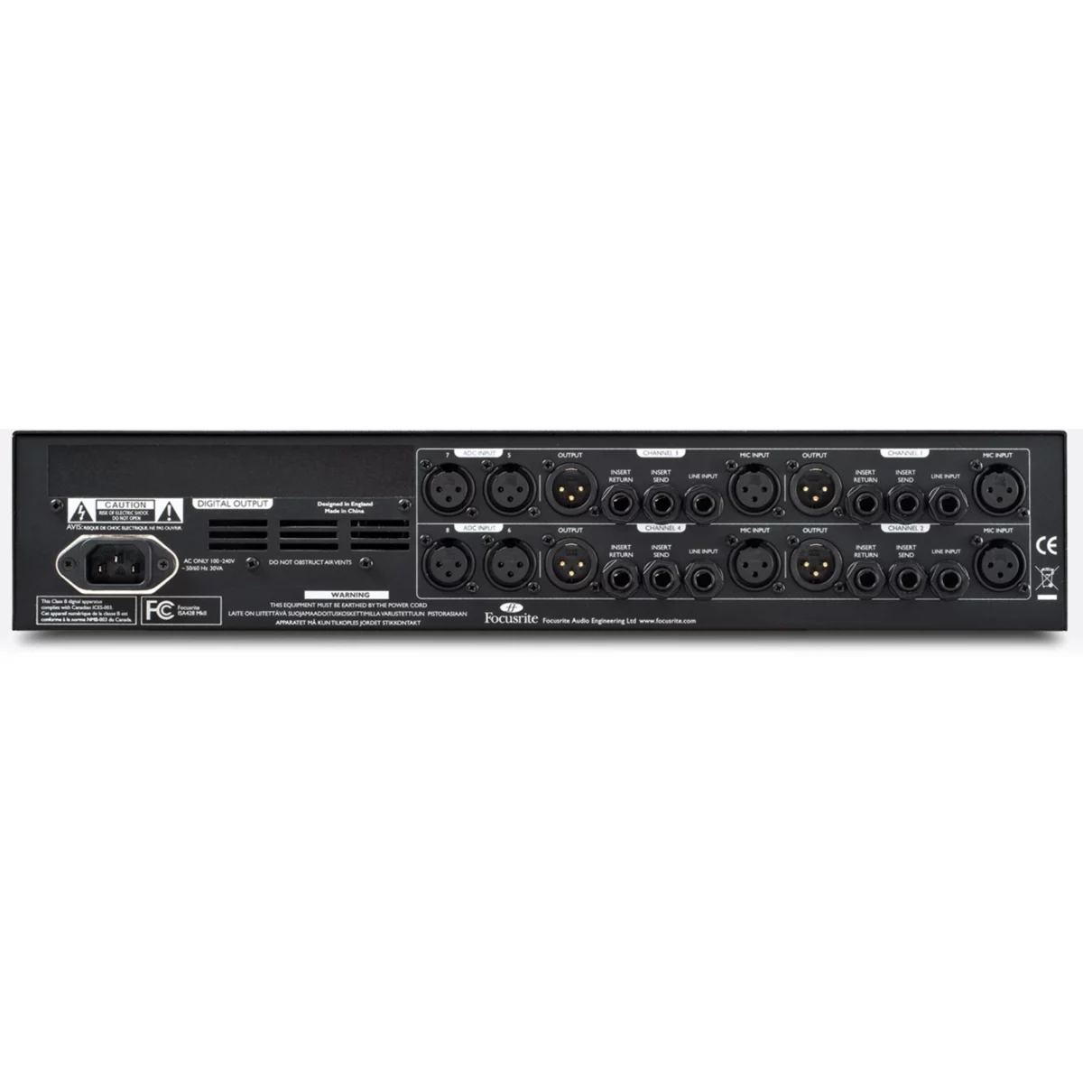 Mic Pres Focusrite ISA 428 MkII Chính Hãng - Ảnh 3