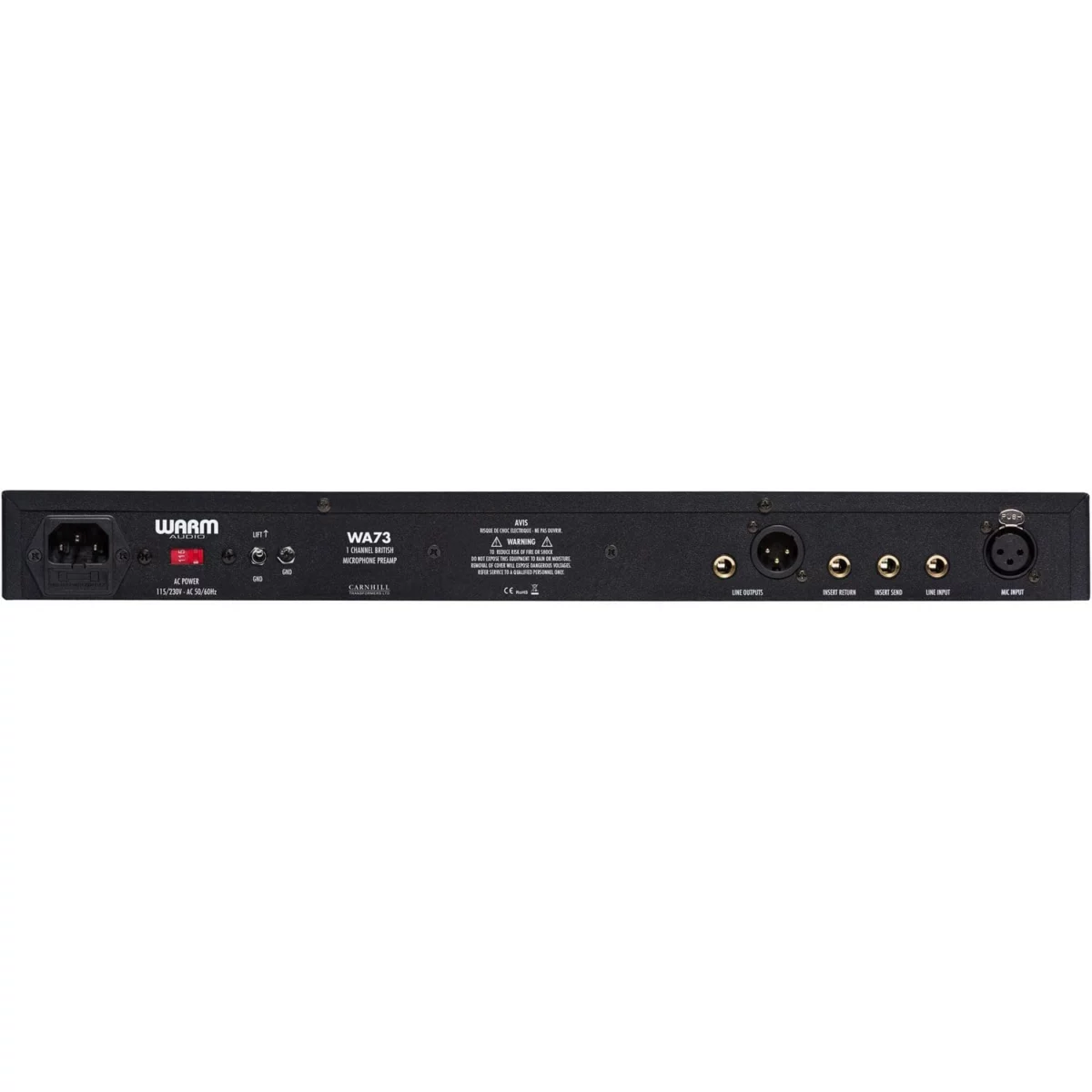 Mic Preamp Warm Audio WA73 Single-Channel British - Ảnh 2