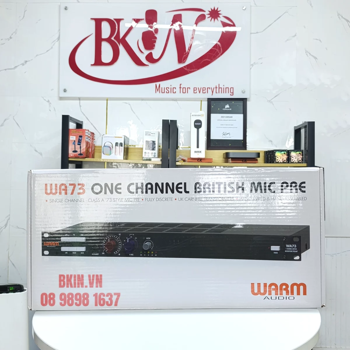 Mic Preamp Warm Audio WA73 Single-Channel British - Ảnh 4