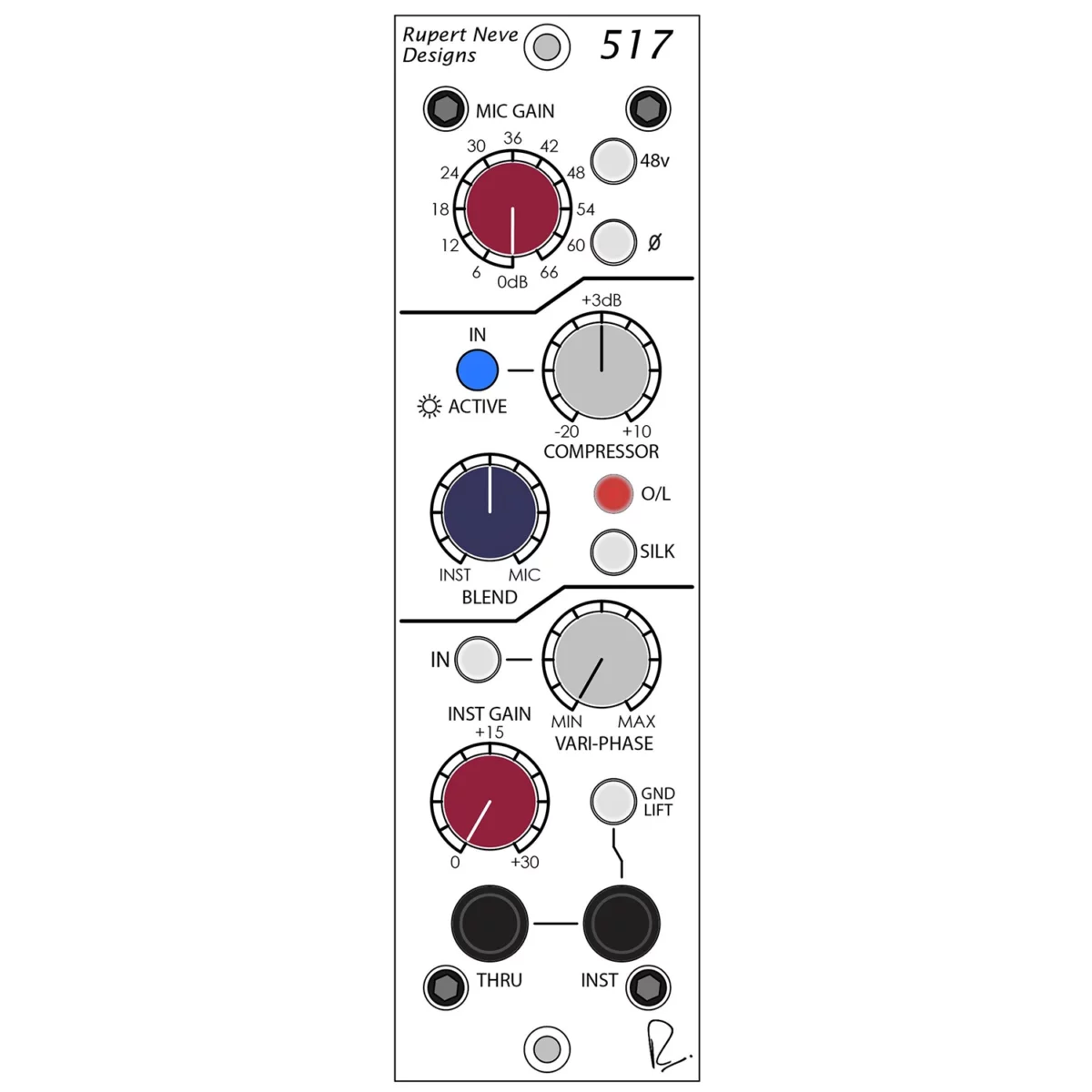 Rupert Neve Designs 517 Compressor - Ảnh 3