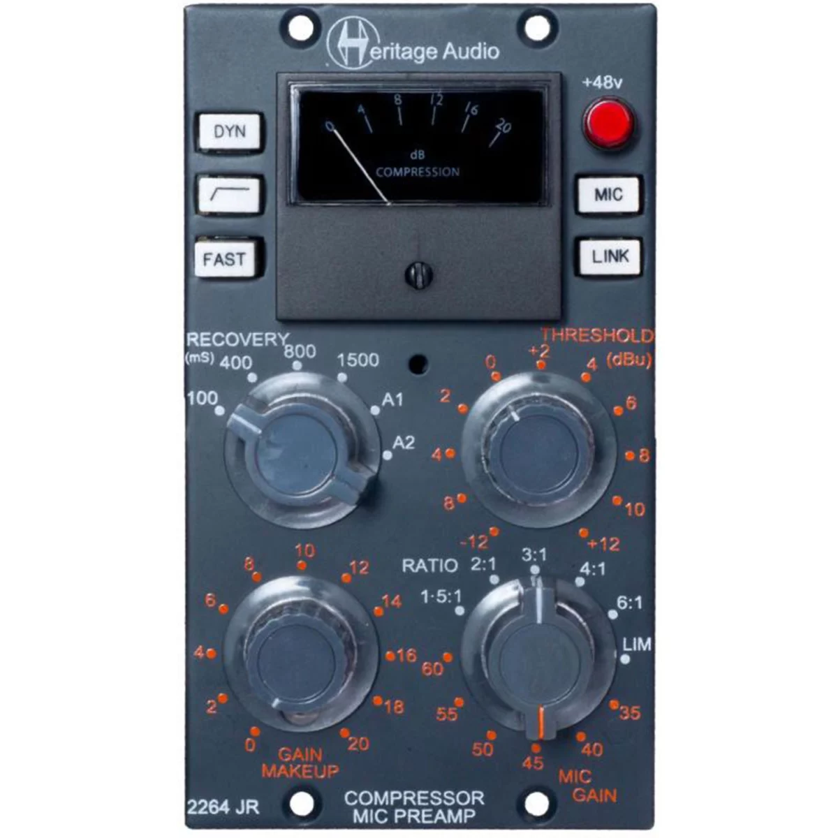 Heritage Audio 2264JR 500 Series Compressor/Limiter - Ảnh 1
