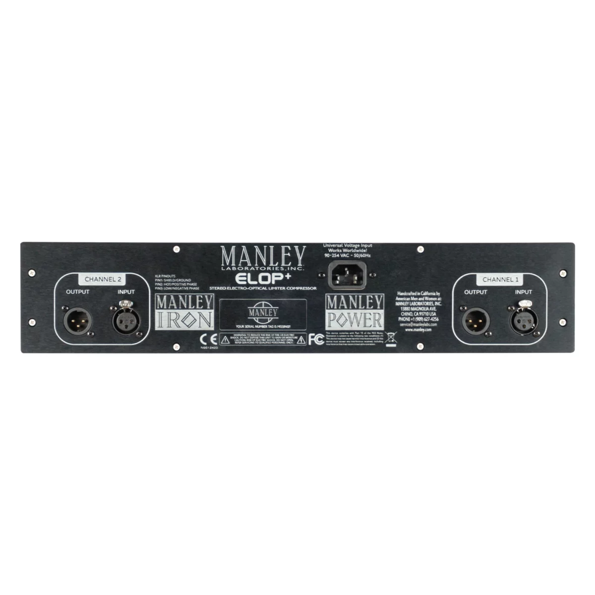 Manley ELOP+ Dual-channel Tube Compressor/Limiter - Ảnh 2