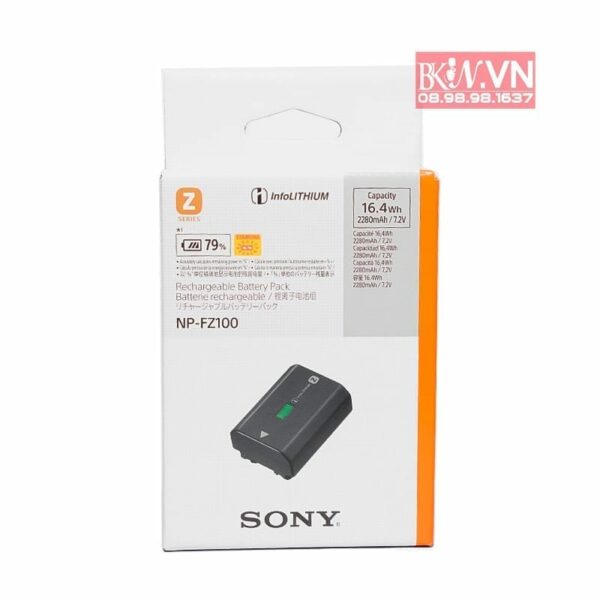 Pin zin Sony NP-FZ100 Hàng Chính Hãng