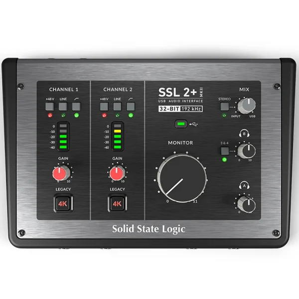 Audio Interface SSL 2+ Mk2 Mới Chính Hãng MKII