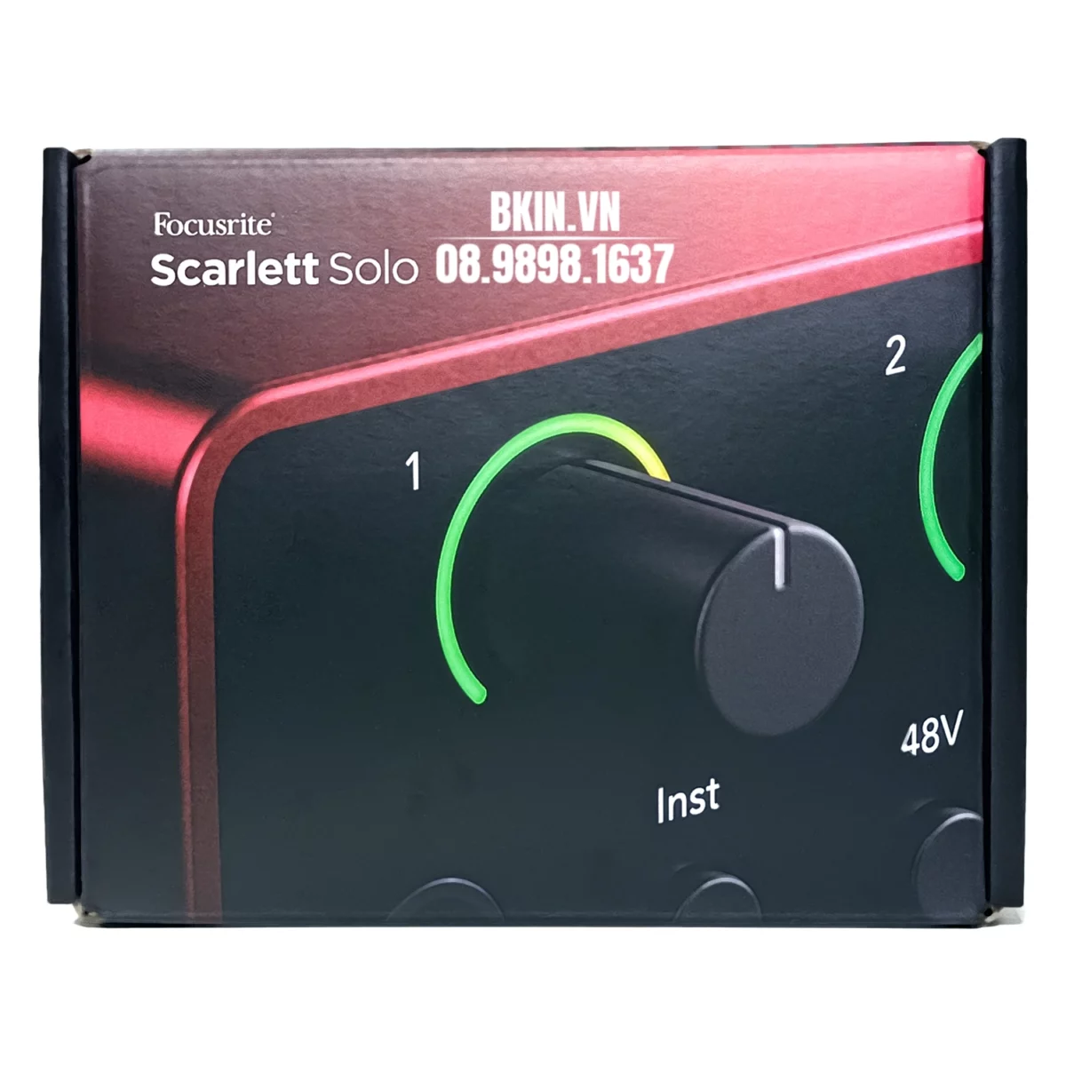 Sound Card Focusrite Scarlett Solo Gen 4 Chính Hãng Bh 36 Tháng - Ảnh 5