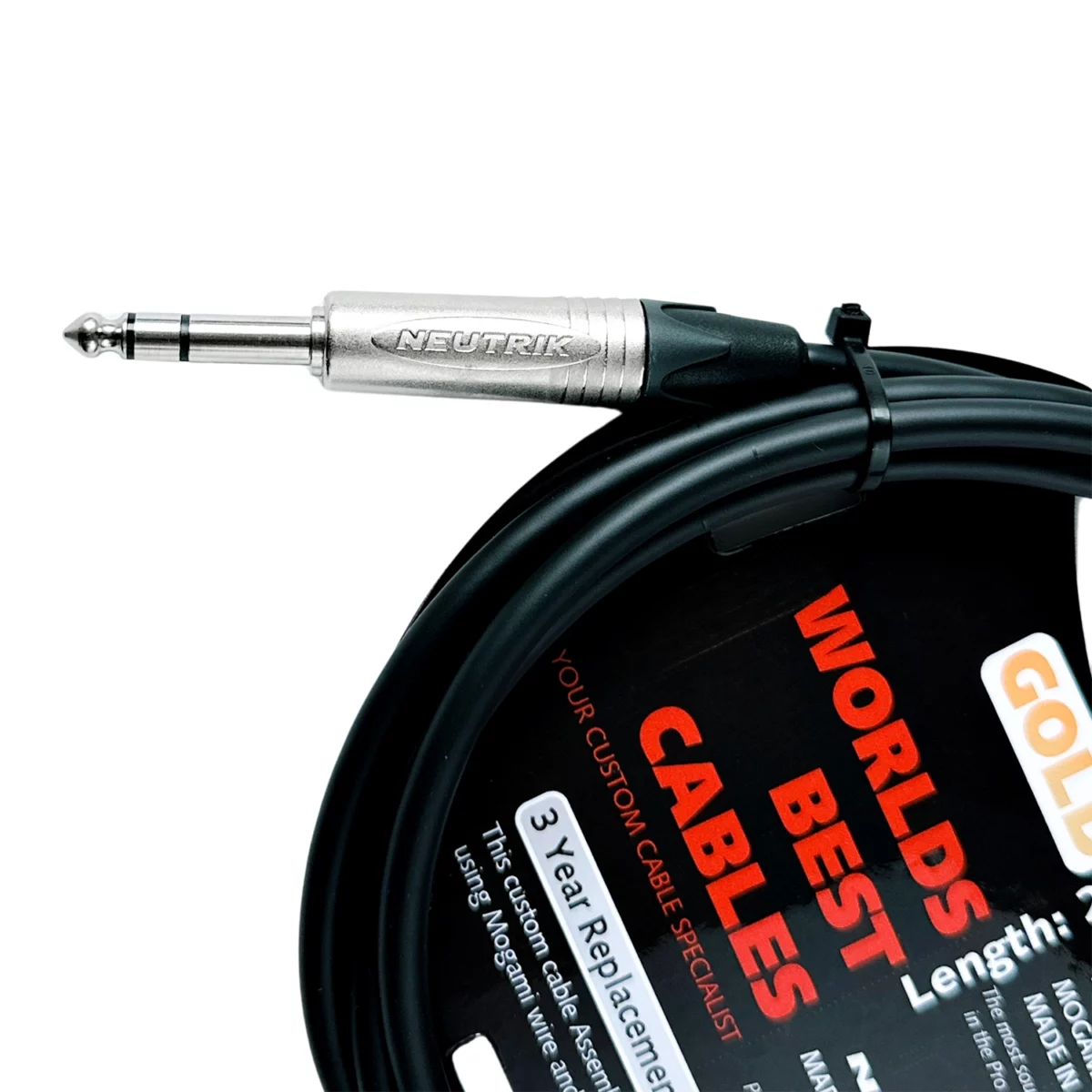 Dây Mogami 2534 Neutrik 6Ly - 6ly Stereo 1/4 TRS 5 Mét - Ảnh 3