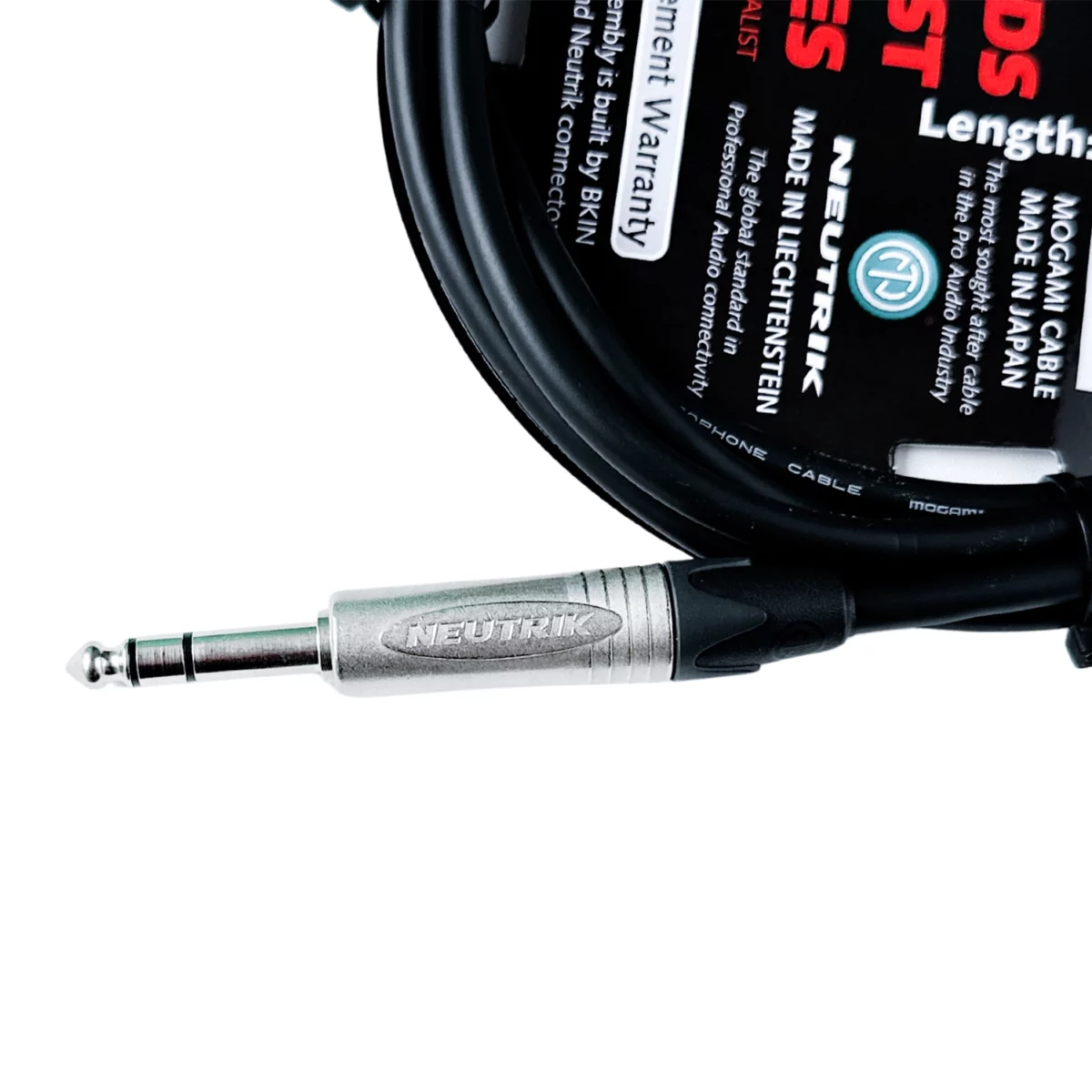 Dây Mogami 2534 Neutrik 6Ly - 6ly Stereo 1/4 TRS 5 Mét - Ảnh 2