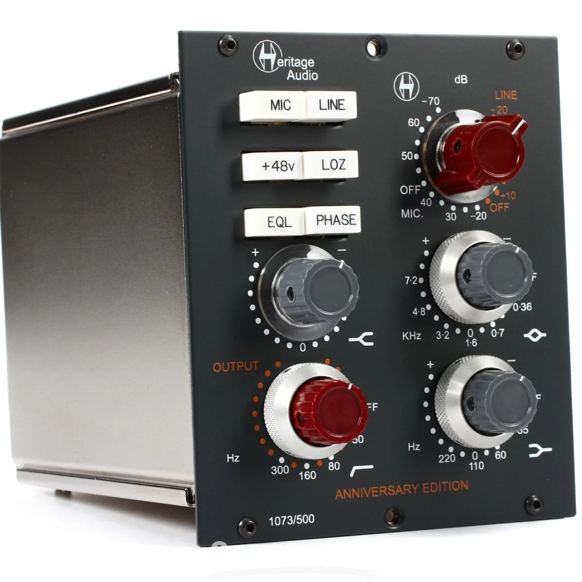 Preamp Heritage Audio 1073/500 Mic Pre 3 Band EQ - Ảnh 2
