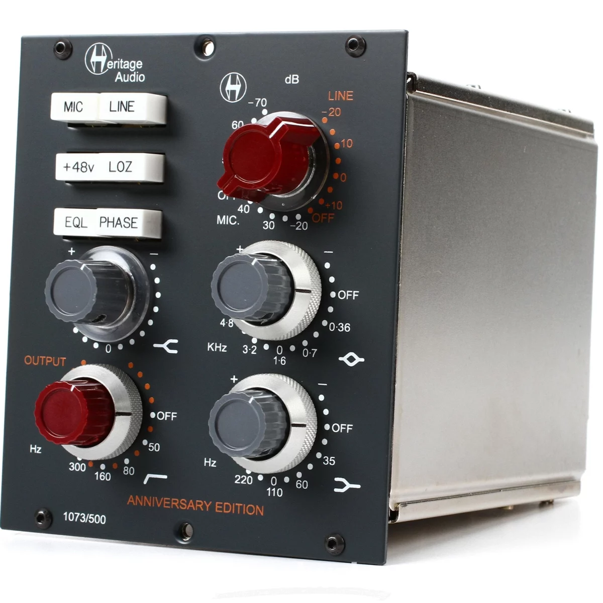 Preamp Heritage Audio 1073/500 Mic Pre 3 Band EQ - Ảnh 1