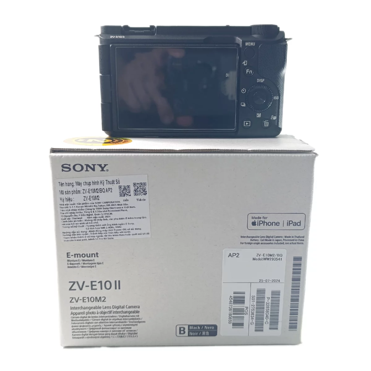 Máy Ảnh Sony ZV-E10 II Cũ Like New BH 29-12-2026 - Ảnh 2