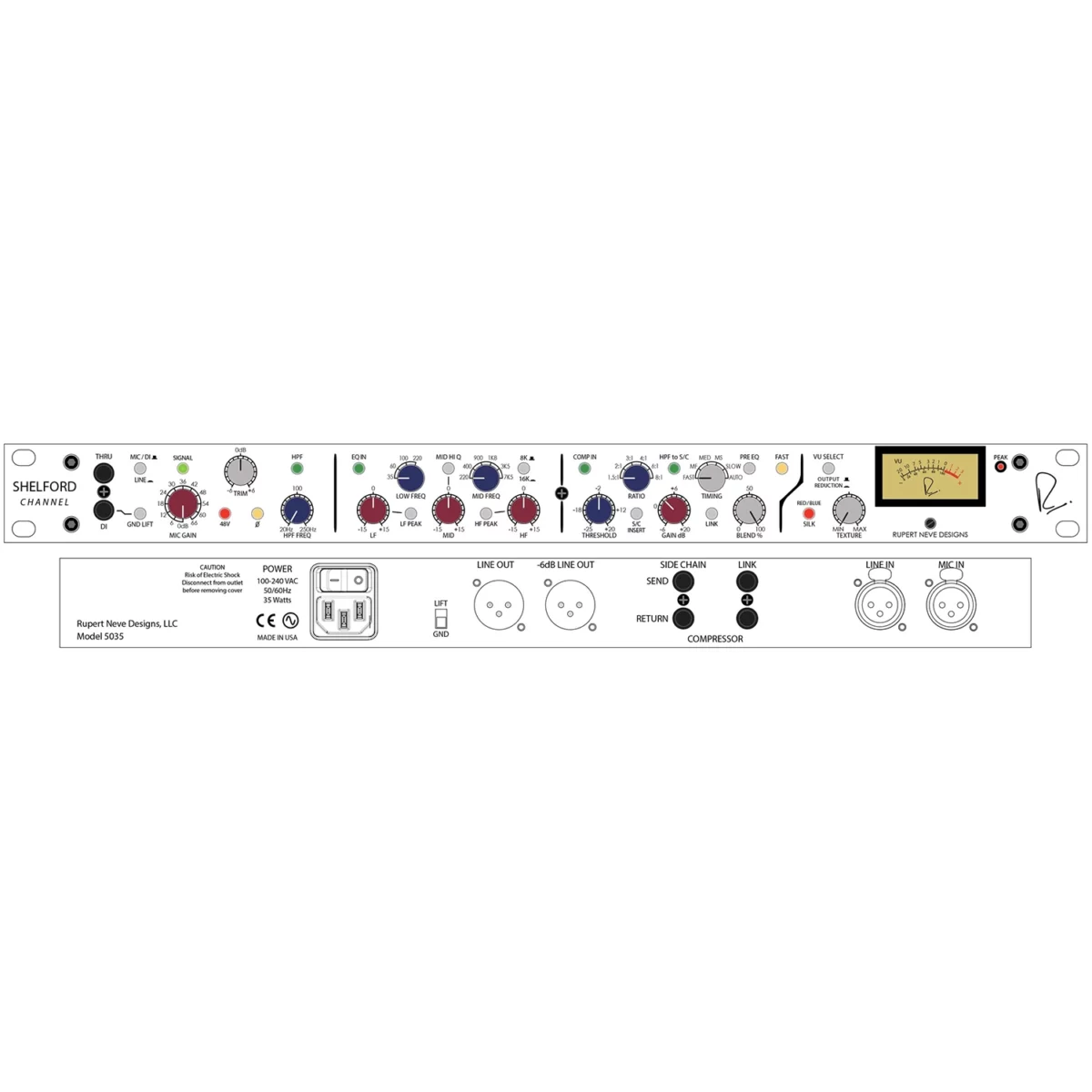 Preamp Rupert Neve Designs Shelford Channel - Ảnh 3