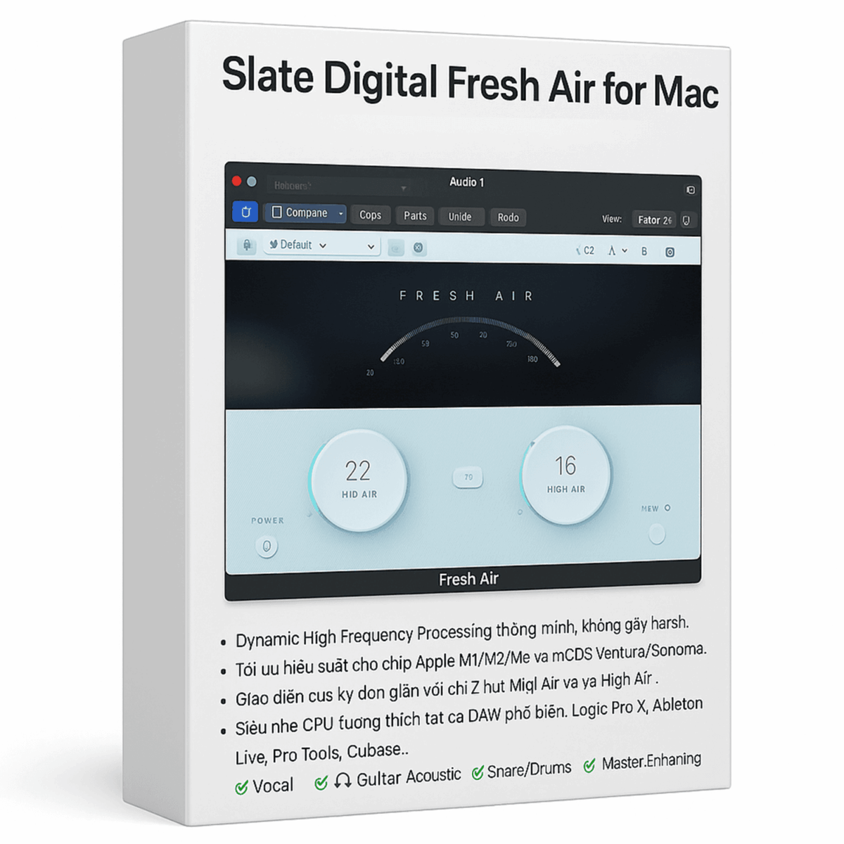 Plugin Slate Digital Fresh Air Mac Full Tính Năng - Ảnh 2