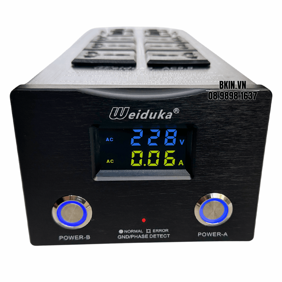 Lọc Nguồn Điện Weiduka AC 9.9 Digital Cao Cấp - Ảnh 1