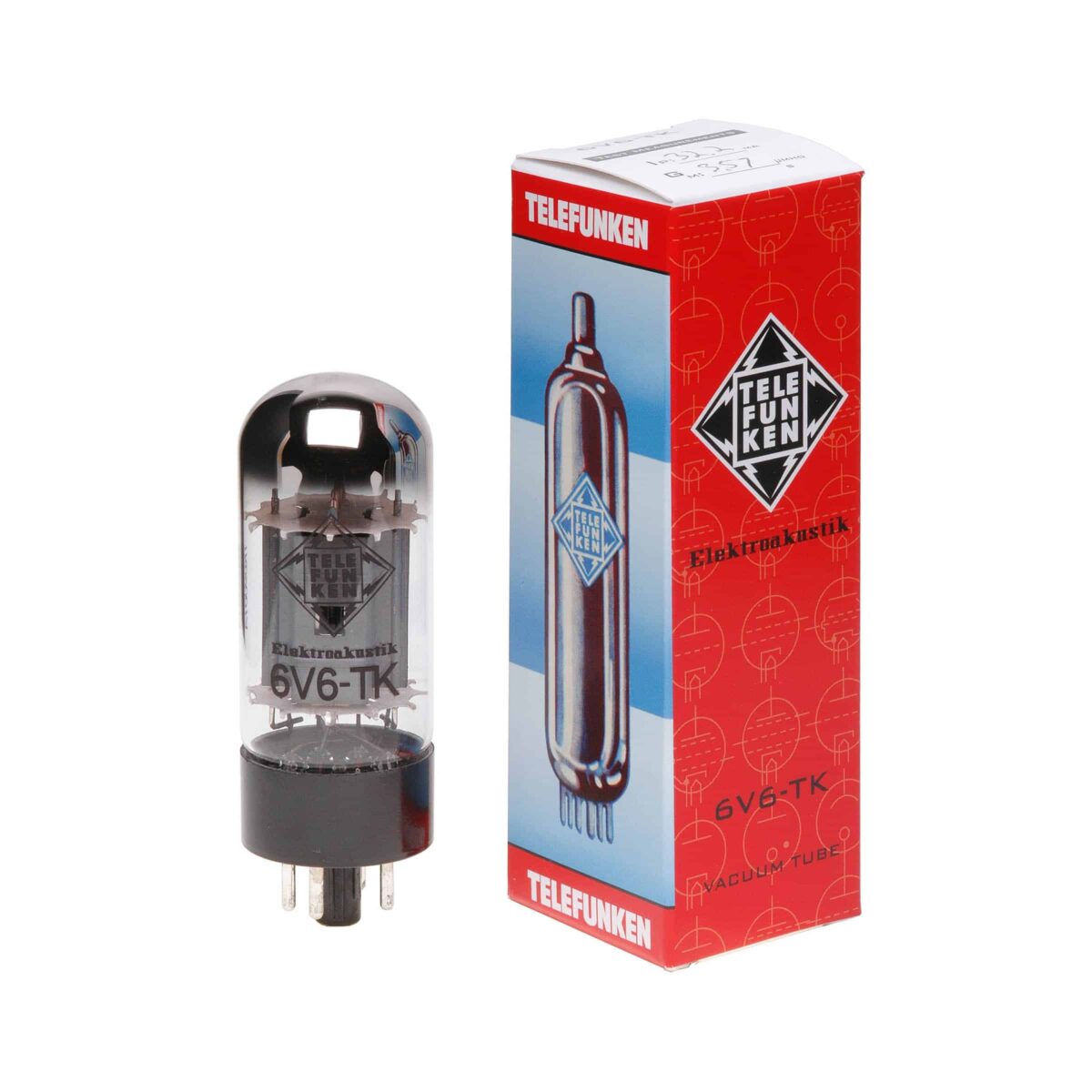 Bóng Tube 6V6-TK Vacuum Tube Telefunken - 1 Bóng - Ảnh 1