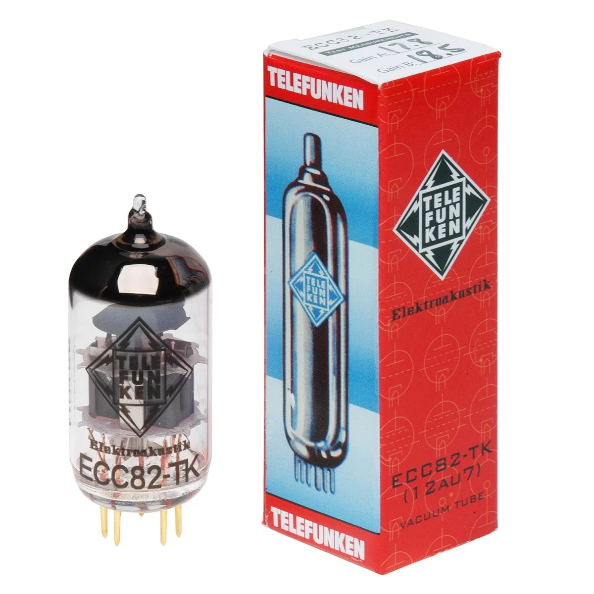 Bóng Tube Telefunken ECC82-TK ( 12AU7) - 1 Bóng - Ảnh 1