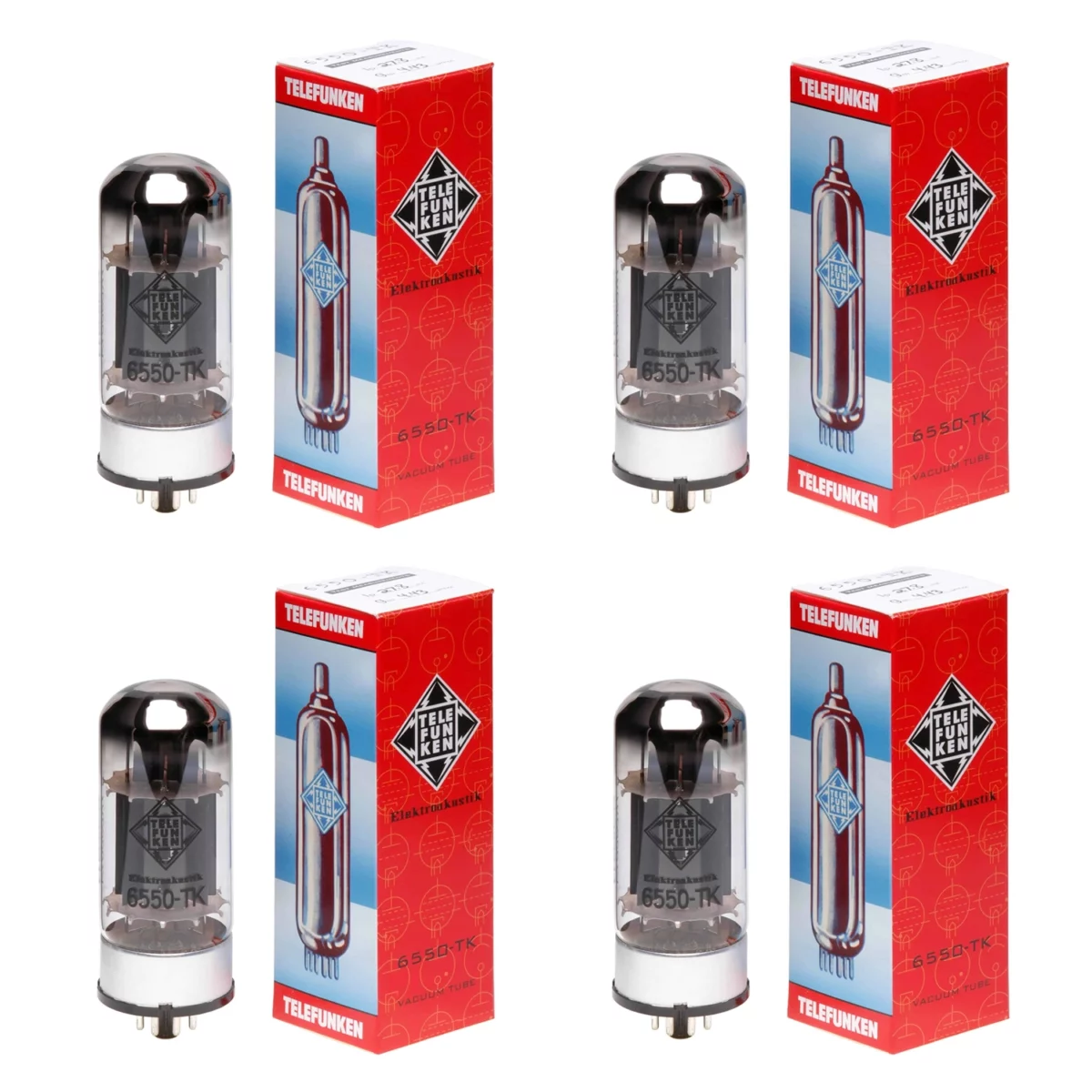 Bóng Đèn 6550-TK Matehed Quad Vacuum Tube Telefunken - Ảnh 1