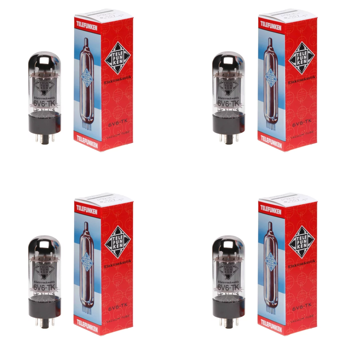 Bóng Tube 6V6-TK Matched Quad Vacuum Tube - Ảnh 1