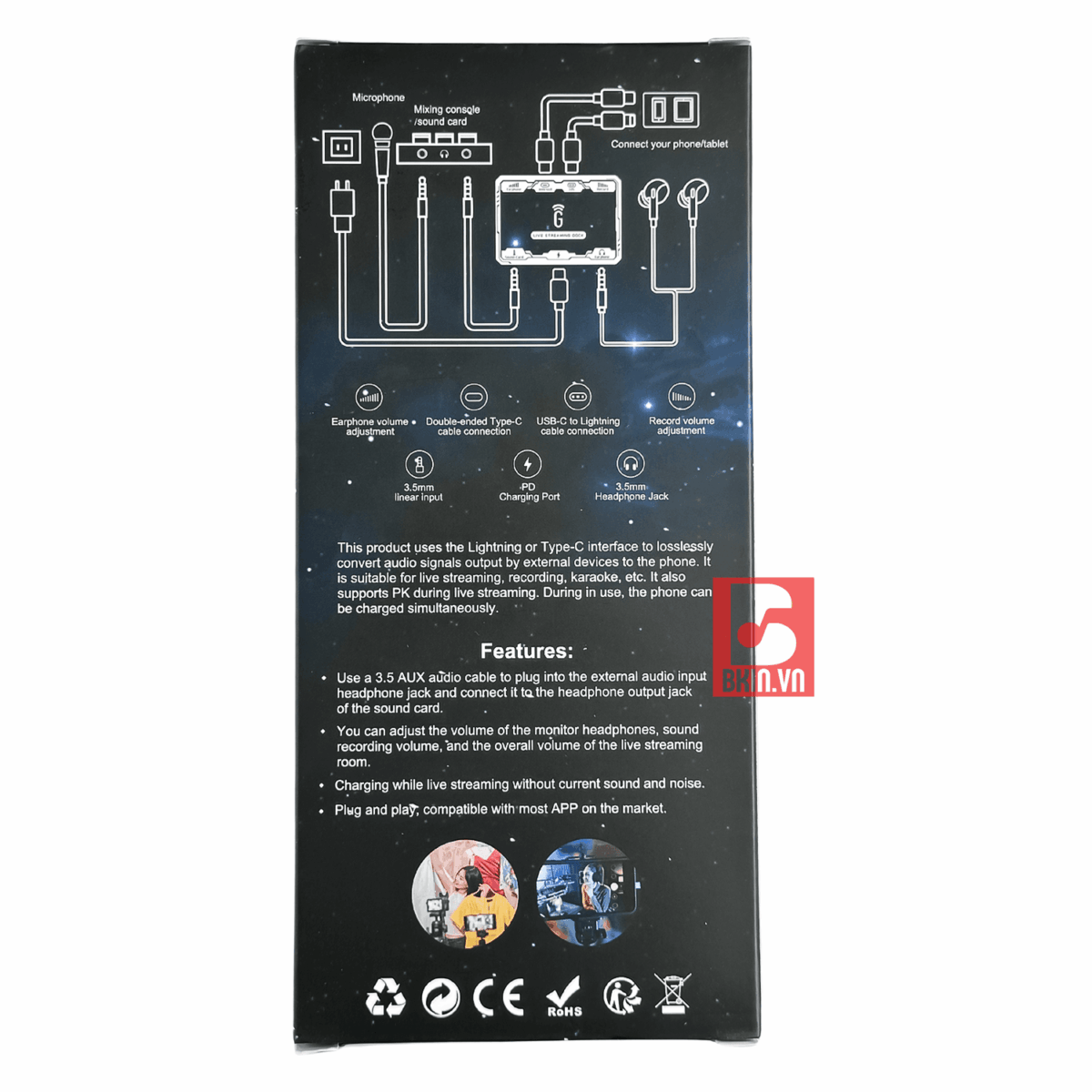 Box Live Stereo 2 trong 1 Android và Iphone GG Live - Ảnh 4