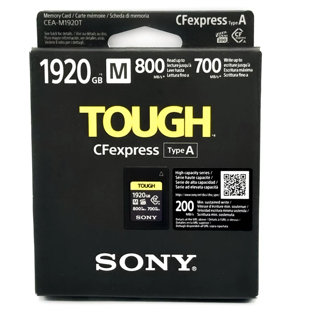 Thẻ Nhớ Sony CFexpress Type A 960GB CEA-M960T - Ảnh 2