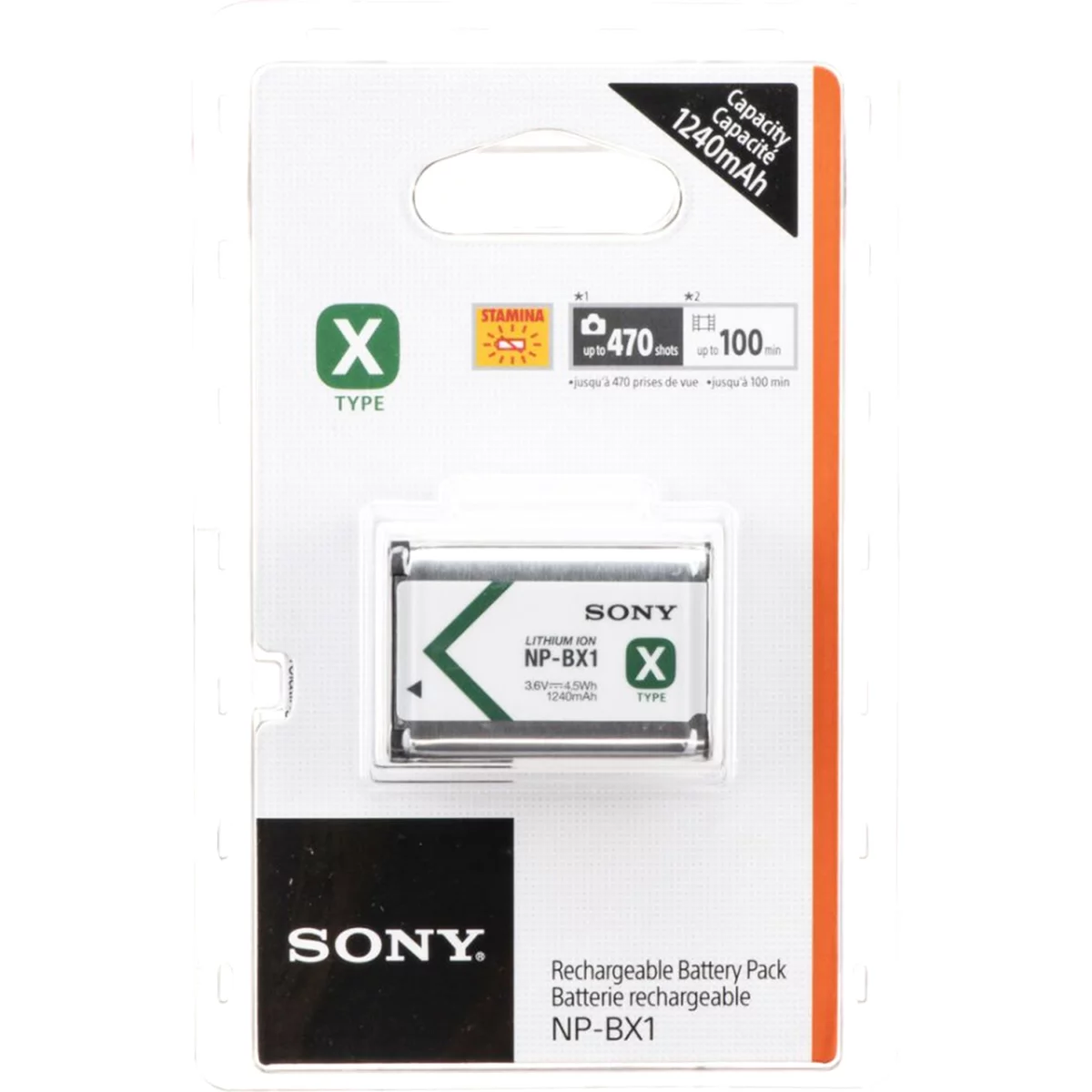 Pin Sony NP-BX1 Máy Chụp Ảnh Chính Hãng - Ảnh 3