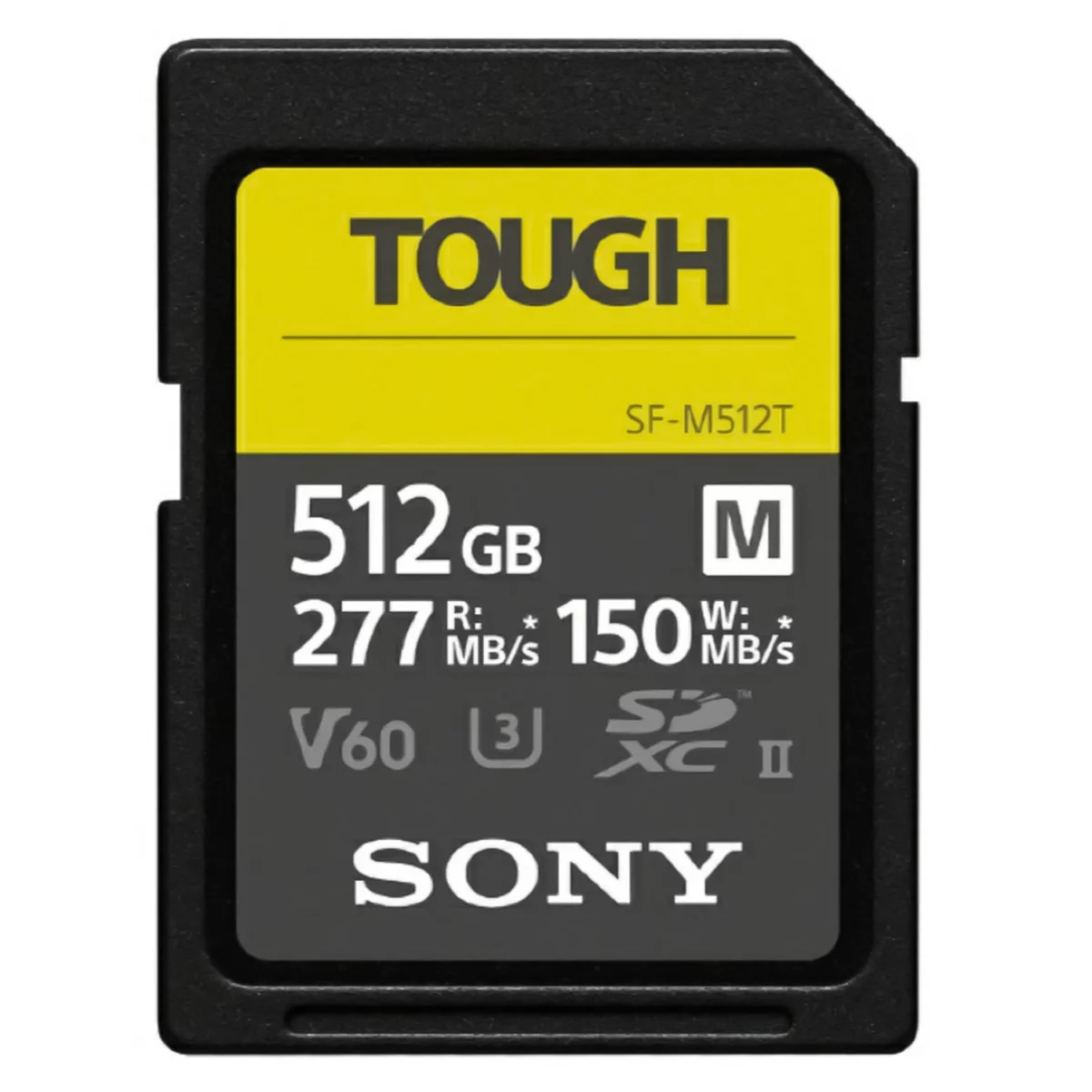 Thẻ nhớ SDXC Sony Tough 512GB 277Mb/150Mb/s (SF-M512T) - Ảnh 1