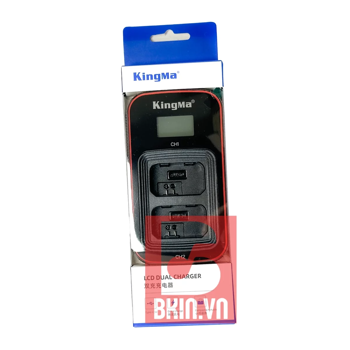 Bộ Sạc Đôi Và Pin Kingma BM058 và FW50 Cho Sony Usb Type C - Ảnh 4