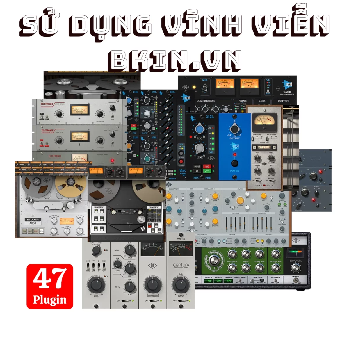 Gói 47 Plugin Uadx Native Dùng Vĩnh Viễn - Ảnh 1