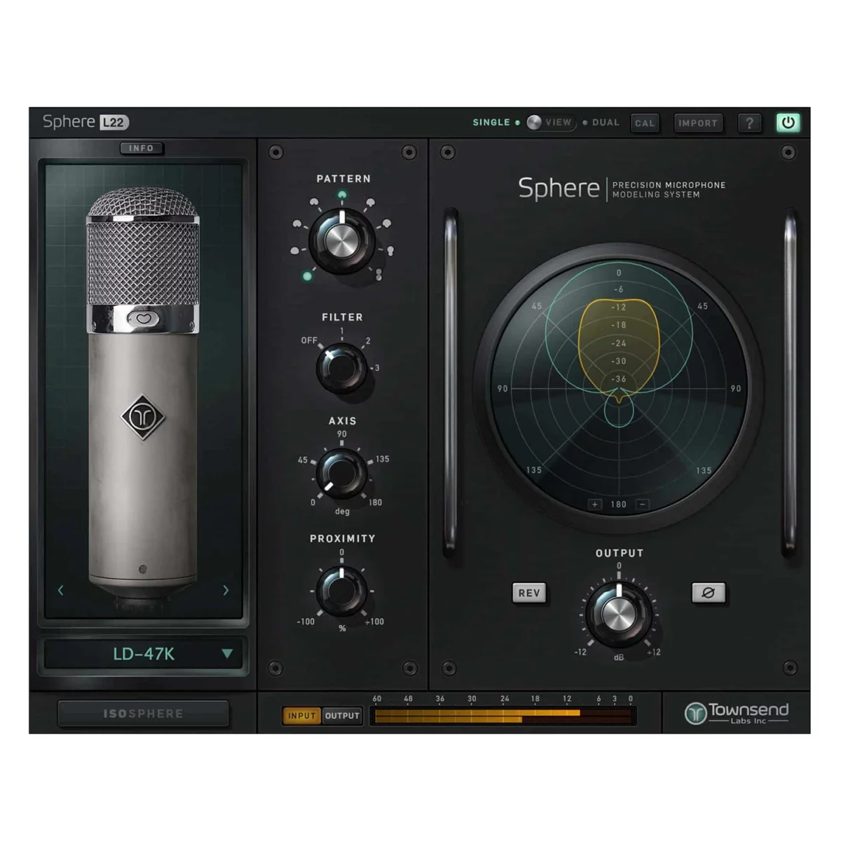 Microphone Townsend Sphere L22 Chính Hãng UA - Ảnh 3
