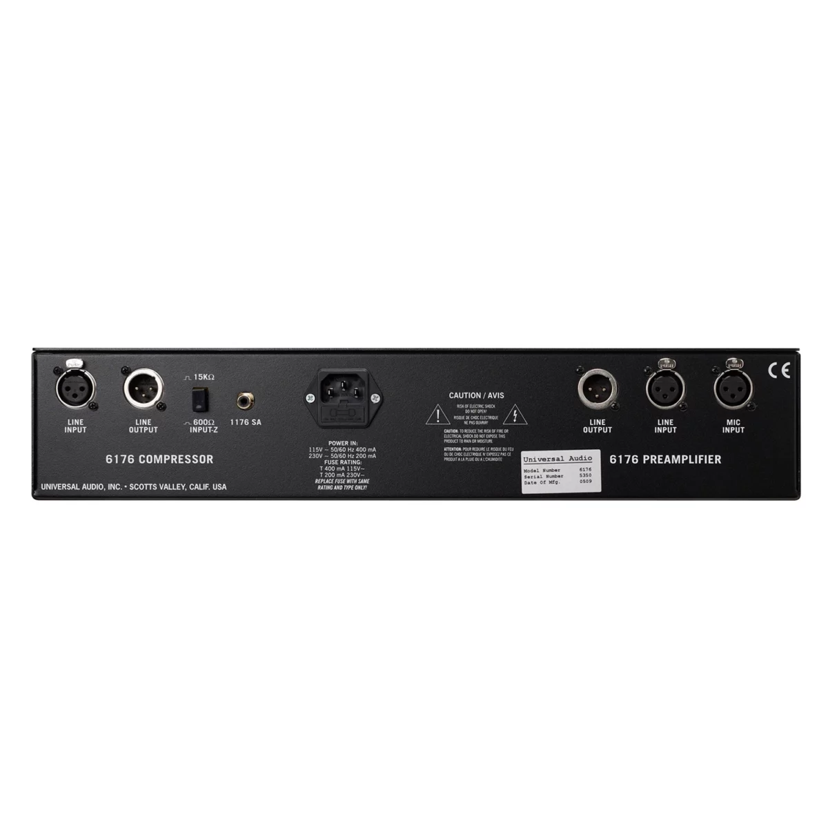 Preamp 6176 Vintage Universal Audio Chính Hãng - Ảnh 2