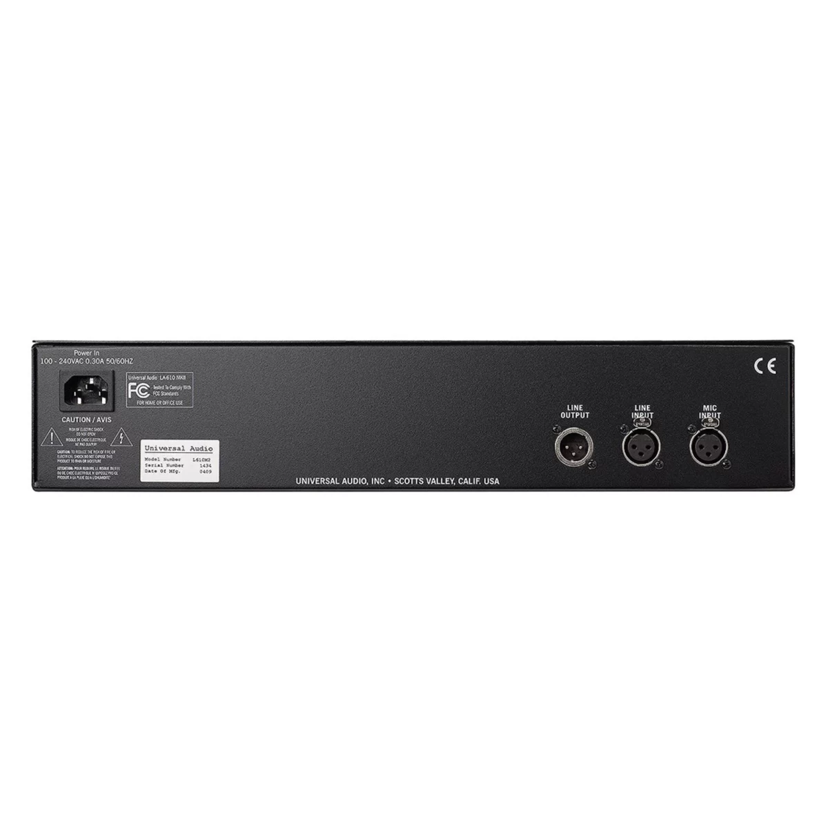 Preamp UA LA-610 MK2 Chính Hãng Universal Audio - Ảnh 2